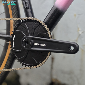 Plateau de pédalier SeeMore 36/38T 3-boulons 3mm Offset pour vélo de route GXP <span class=keywords><strong>SRAM</strong></span>, Narrow Wide, fixation directe, fermé - Product Image 3