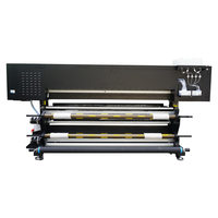Impresora de Sublimación de Formato Grande Audley de 1.8 m, Máquina de Impresión Digital por Transferencia de Calor para Telas, Ropa y Camisetas