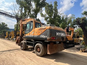 Excavatrice hydraulique Hyundai 2024, marque d'origine, importée du Japon, 21 tonnes, d'occasion, excellent état, moteur et pompe inclus, bon prix - Product Image 6