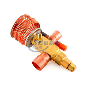วาล์วขยายตัว Emerson 22 ตัน R22 แบบสมดุลภายใน ควบคุมสารทำความเย็นแบบสามทาง - Product Image 4