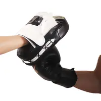 Pu Leder Box handschuhe Handschuhe und Pads Set Custom Body Punch Boxtraining Workouts Fokus Target Shield Kick Pad