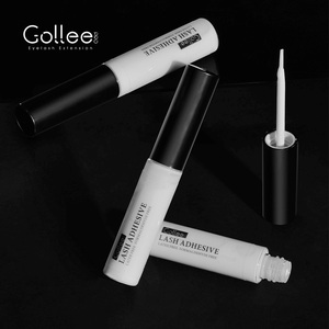 Gollee Corée Forte Meilleure <span class=keywords><strong>Colle</strong></span> À <span class=keywords><strong>Cils</strong></span> Personnalisé Étiquette Privée Vegan 5ml Bouteille Imperméables <span class=keywords><strong>Faux</strong></span> <span class=keywords><strong>Cils</strong></span> <span class=keywords><strong>Colle</strong></span> - Product Image 4