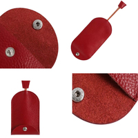 Porte-clés en cuir PU de haute qualité Porte-clés à la mode