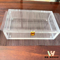 Boîte de rangement transparente en acrylique pour tuiles de Mahjong 2026 – Boîte de rangement en acrylique pour tuiles de Mahjong Oh My Mahjong