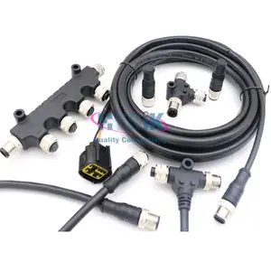 Hysik N 2K Nmea 2000 Starter Kit Drop Kabel Terminator T Connector Draad M12 5pin Connector M12 Waterdichte Kabel