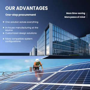 상업용 PWM 태양광 패널 시스템 <span class=keywords><strong>200KW</strong></span> 500KW 800KW 1000KW 상업용 태양광 오프그리드 지붕 설치형 태양 에너지 시스템 - Product Image 5