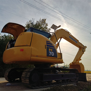 <span class=keywords><strong>Mini</strong></span>-excavatrice sur chenilles Komatsu PC70, best-seller, faible consommation de carburant, d'occasion, excavatrice hydraulique avec certifications EPA et CE - Product Image 4