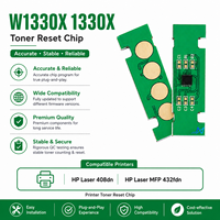 Penggantian Chip Toner W1330X/1330X yang Kompatibel untuk Printer Laser HP 408dn & 432fdn MFP Warna BK Fungsi Reset Hasil Cetak 15K
