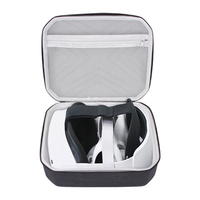 Bonne qualité personnalisé étui de protection rigide sac de rangement pour casque de jeu Ps5 Vr2 et accessoires de contrôleurs tactiles