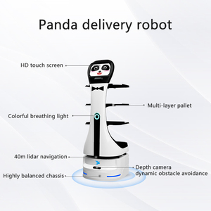 <span class=keywords><strong>Robot</strong></span> de livraison de nourriture Ai <span class=keywords><strong>Robot</strong></span> humain de service de livraison de hamburgers et de pizzas pour restaurant fast-food - Product Image 6
