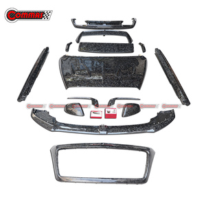 Kit carrosserie pour Bentley Bentayga 2015, style édition limitée, en fibre de carbone sèche : lèvre avant, aérations d'ailes, diffuseur arrière, kit aileron arrière - Product Image 5
