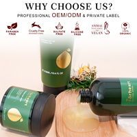 Sampo Herbal Organik Vegan Bebas Silikon Anti-Ketombe Melembapkan Mengontrol Minyak Memperbaiki Kulit Kepala Mengurangi Kerusakan Rambut Memperbaiki Rambut