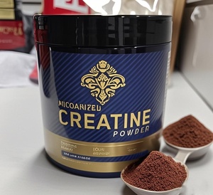 Polvo de Monohidrato de Creatina micronizada OEM, suplemento de pre y post entrenamiento para desarrollar productos de nutrición deportiva muscular - Product Image 1