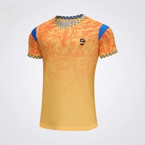 เสื้อฟุตบอลแข่งขัน ดีไซน์ไล่สีหลายเฉด แบบมีเท็กซ์เจอร์ สำหรับการแข่งขันทัวร์นาเมนต์ ชุดพิเศษสำหรับทีม ชุดยูนิฟอร์มทีม สามารถสั่งทำได้ - Product Image 1