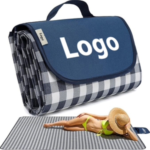 Manta de Playa Plegable Extra Grande, Portátil, Resistente a la Arena y al Agua, para Camping y Picnic, Venta al Por Mayor - Product Image 1