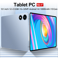 Tablet Universal S7 11 Inci 12GB+1TB 108MP 8000mAh 5G Dual SIM+TF Rilis Global Eropa Amerika Selatan Multibahasa Lainnya Logam