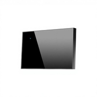 Interrupteur tactile 3 gangs 1 voie Tianlai Zigbee, norme américaine L Plus N 600W, finition blanc, noir, gris, doré, compatible Alexa Google Home