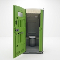 Toilettes mobiles portables en plastique HDPE pour l'extérieur, modernes, durables et écologiques