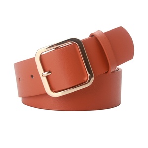 Cinturón Decorativo de Estilo Coreano al por Mayor, Cinturón Simple para Estudiantes con Hebilla Cuadrada de Aleación, Cinturón de Alta Calidad para Vestidos y Abrigos para <span class=keywords><strong>Mujer</strong></span> - Product Image 5