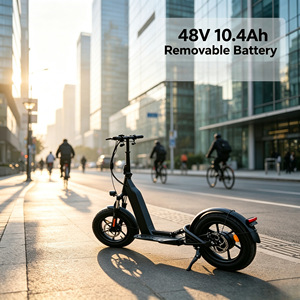 Batería de Litio OEM de Fábrica 48V 13Ah para Scooter, 500W, Neumático Grueso de 16 Pulgadas, Horquilla Hidráulica Mozo, Venta al Por Mayor - Product Image 4
