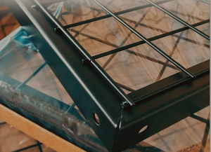 Сверхпрочная черная настенная полка, 96 дюймов, верхний гаражный стеллаж для хранения, регулируемая потолочная стеллажная система с проволочным Настилом - Product Image 6