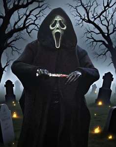 顔アクションフィギュアOEM工場カスタム7インチ関節ゴースト - Product Image 1