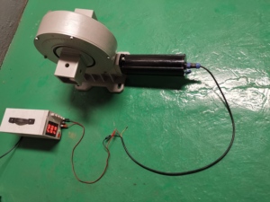 VE3 단일 축 슬로 드라이브 고부하 11000Nm 출력 토크 24v DC 모터 태양열 추적기 시스템 선회 베어링 - Product Image 3