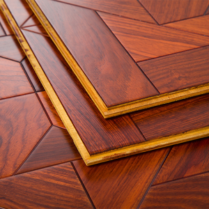 Pisos de Parqué de Madera Padauk Multicapa AVANTIMORA con Reducción de Ruido, Acabado Brillante, Grado AB, E0 E1 CE, 12mm 20mm, para Hoteles Boutique - Product Image 2