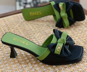 Nouvelles sandales d'été à <span class=keywords><strong>talon</strong></span> <span class=keywords><strong>aiguille</strong></span> et bout carré style coréen 2026 pour femme – Chaussures de mode décontractées à enfiler pour l'extérieur - Product Image 3