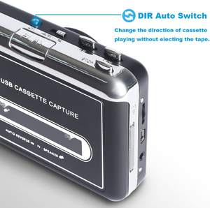 MK-1003 lecteur de cassette Portable baladeur lecteur de <span class=keywords><strong>musique</strong></span> Mp3 pour <span class=keywords><strong>convertisseur</strong></span> type-c transparent - Product Image 4