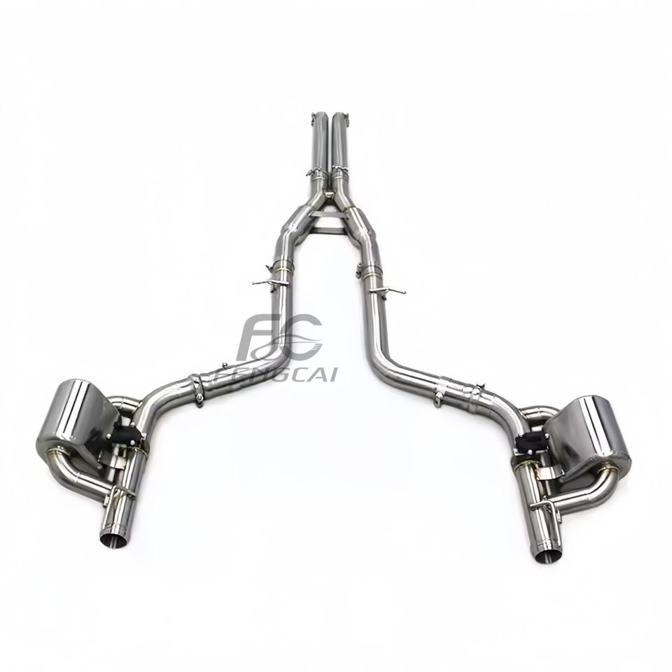 Valve Catback Exhaust Muffler for Mercedes-Benz S63 AMG W222 5.5T 2014 ...