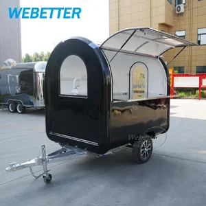 WEBETTER food trailer customized type street mobile food truck hot dog pizza vending food cart