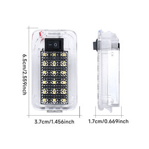 1 Pieza de Luces LED para Maletero de <span class=keywords><strong>Toyota</strong></span> Rav4 MK5 XA50, Lámparas Interiores para Compartimento de Equipaje, Scion Highlander <span class=keywords><strong>Prius</strong></span> Venza Canbus Blanco - Product Image 6