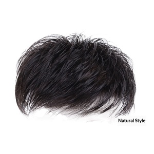Extensión de Cabello Corto de Cabello Natural para Hombre con Mecanismo de Clip Adhesivo, Venta Caliente Transfronteriza - Product Image 3