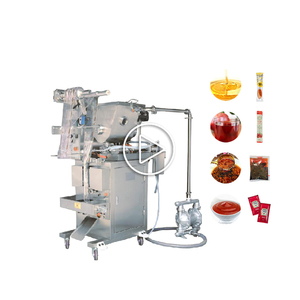 SJIII-SW300 100-1000ML Space-Saving Automatic High-Accuracy Wrapping Gluing Film Plastic PLC <b>Tomato</b> Paste Filling Sealing - Product Image 1