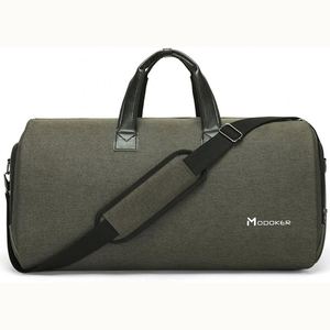 Échantillon gratuit : Sac de voyage pliable élégant pour vêtements, convertible en sac de sport, avec poches latérales, pour costumes - Product Image 3