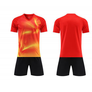 热卖热转印足球服空白训练足球服足球服套装 - Product Image 3