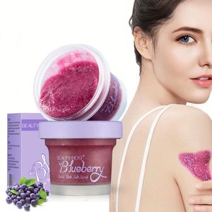 OEM Wholesale Private Label Peach Moisturizing Body Scrub Exfoliating Brightening Skin Whitening Body Scrub in Stock Body Care - Product Image 2