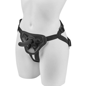 Dildo de silicona para entrenamiento anal con arnés y ventosa, masajeador de próstata, resistente al agua, para juego en pareja gay/lesbiana - Product Image 2