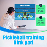 Autocollant mural d'entraînement pour pickleball - Cible de frappe de précision pour mur et sol - Améliore le contrôle et la précision