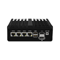 Celeron Android Base J6412 serveur Ssd chien de garde Brebone Celeron Industriale ordinateur industriel Mini Pc avec 6 ports Usb
