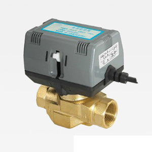 Válvula de zona motorizada eléctrica de latón de <span class=keywords><strong>3</strong></span> vías de alta calidad, sistemas Hvac, válvula de Control de agua <span class=keywords><strong>para</strong></span> unidad de bobina de ventilador - Product Image 2
