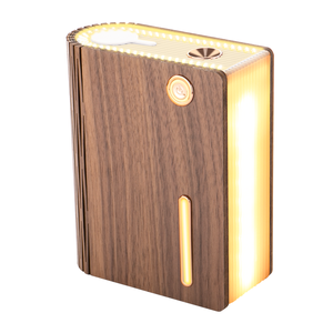 Humidificador de aire de 320ML, lámpara de luz LED cálida, USB, grano de madera, regalo para niños, humidificador de aire, purificador de aire h2o, difusor de aroma - Product Image 6