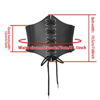 Ensemble de Pauldrons Western pour Cowgirl - Pauldron, Bracelet, Ceinture pour Cosplay de Chevalier Viking, Foire Renaissance et LARP, Cosplay