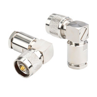Adaptateur d'angle droit N-JW-7 en gros, compatible avec le câble 50-7/LMR400, connecteur mâle de type N