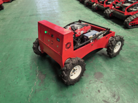 Tondeuse à gazon agricole robotisée automatique professionnelle sans fil 4x4 tout-terrain 4 temps de fabrication chinoise