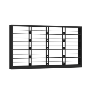 أثاث مكتبة فولاذية ، غرفة قراءة مزدوجة الوجهين ، رفوف مكتبة معدنية بدون بوللس - Product Image 4