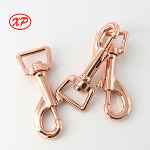 <span class=keywords><strong>Mousqueton</strong></span> rotatif robuste en alliage de zinc de 20 mm avec boucle à ressort de sécurité, élégant et durable, pour laisses de chien - Product Image 3