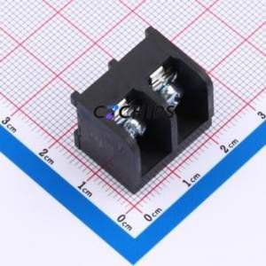 6PCV-02-006 Barrier Terminal Block Through hole Component (THT),P=9.53mm Connector Three Sides 9.53mm 1x2P 2P - Product Image 1