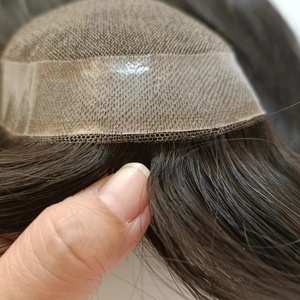 2025 nuovi prodotti parrucchino indiano capelli umani per gli uomini e le donne in colore naturale 16 pollici Australia Design - Product Image 4